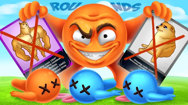 СРАЖАЕМСЯ ТОЛЬКО РЕДКИМИ И ТОЛЬКО ОБЫЧНЫМИ КАРТАМИ :D УГАРНАЯ БИТВА КОЛОБКОВ #rounds