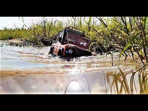RC카 Xtra Speed D110 LandRover Defender Mud Trail Ride
