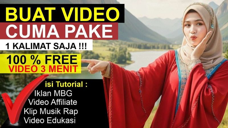 RAHASIA Video AI GRATIS Tanpa Batas! Kualitas Kalahkan Sora!