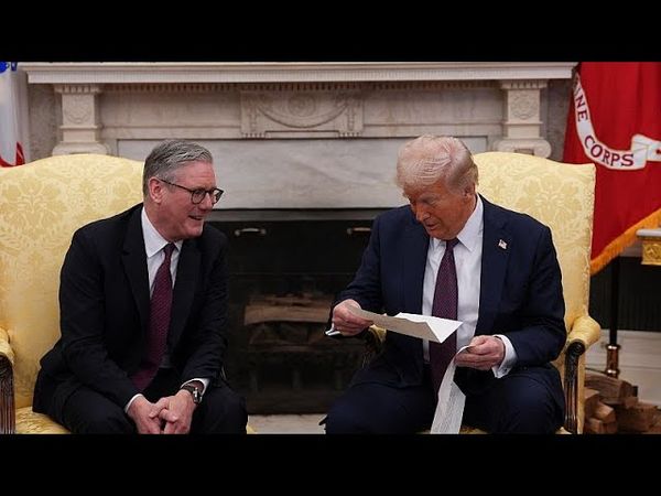 Trump and Starmer discuss 'desperate situation' in Gaza and ending the war in Ukraine