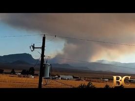 Enormous fire threatens Area 51