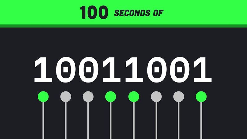 Binary Explained in 01100100 Seconds