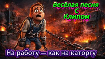 🏭 На работу — как на каторгу | 😂Весёлая жизненная песня | Юмор и клип 🔥 #РусскиеХиты