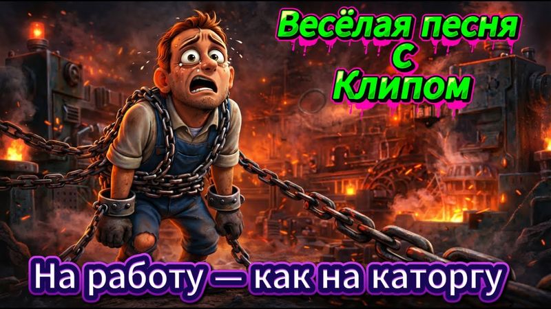 🏭 На работу — как на каторгу | 😂Весёлая жизненная песня | Юмор и клип 🔥 #РусскиеХиты