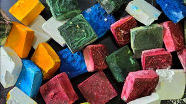 Colourful cotton candies 🍬 🍭 