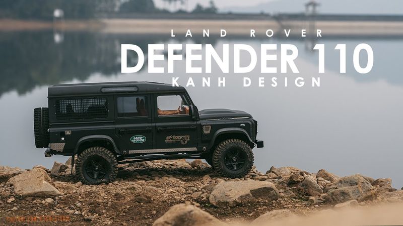 1/10 Scale RC: LAND ROVER DEFENDER D110 | KAHN DESIGN | RC4WD | RC TRAIL