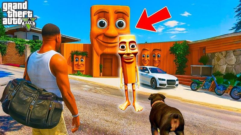 ФРАНКЛИН ТУНГ ТУНГ САХУРҒА ҮЙ АЛЫП БЕРДІ (GTA V)