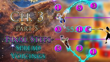 Building Chords - Ch.3 - Part 5 (Intro to Spread Voicings)