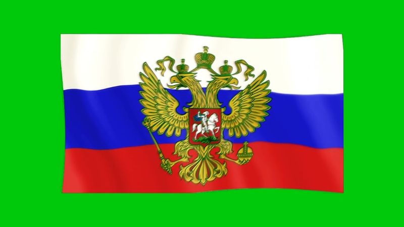 Футаж флаг России для видео монтажа день России | Бесплатные футажи для монтажа