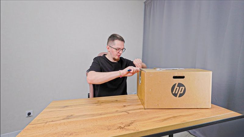 РАСПАКОВКА ПК от HP за 50 тысяч рублей