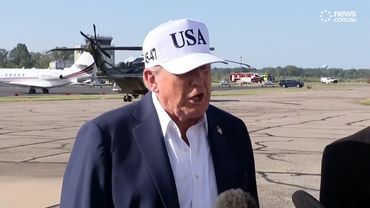 Trump's bizarre answer to tariff question