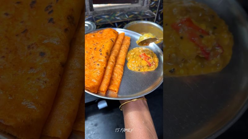 தோசை மாவு இல்லாம 10 நிமிடத்தில் ஈஸியான Crispy தோசை👌| instant dosa recipe #shortsvideo #food #shorts
