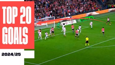 ¡LOS MEJORES 20 GOLES de LALIGA EA SPORTS 2024/25! ⚽💥