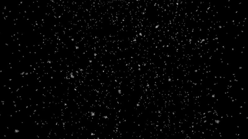 Realistic Snow Falling [Free Stock Footage / 4K HD Video Special Effects]