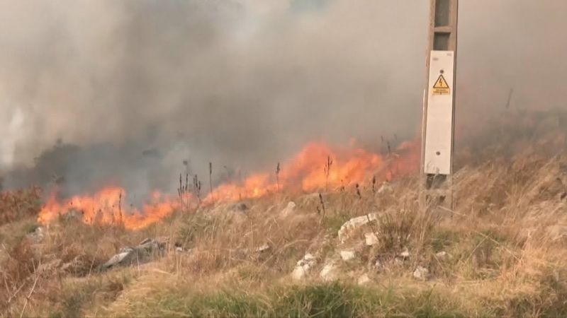 В Испании продолжают тушить пожары, два из них – в Галисии