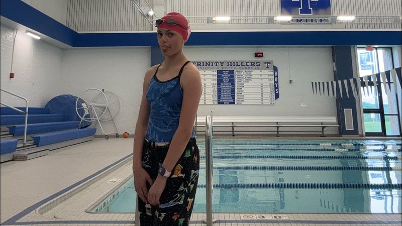 Grwm for morning swim practice (first swim practice of the summer)