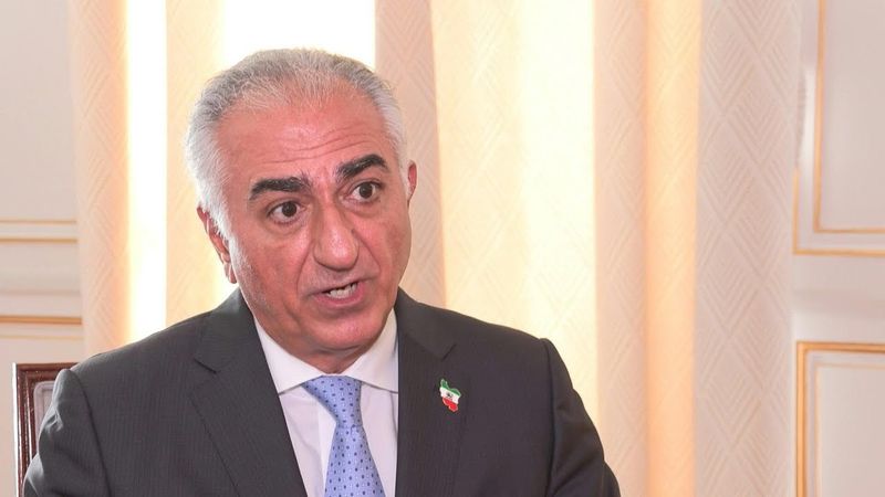 Iran's regime is 'collapsing', says son of ousted shah | AFP