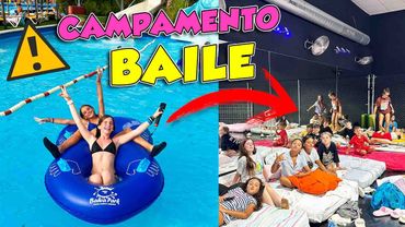 Fiesta de PIJAMAS + PARQUE ACUÁTICO 💦🎉 CAMPAMENTO de VERANO en la ACADEMIA de BAILE