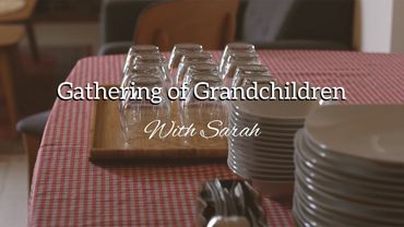 A party of 16 people in our small house • Gathering of Grandchildren👭🏻👬🏻