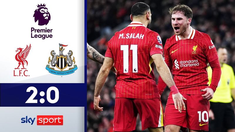 Dem Titel einen Schritt näher! | FC Liverpool - Newcastle United | Highlights - Premier League 24/25
