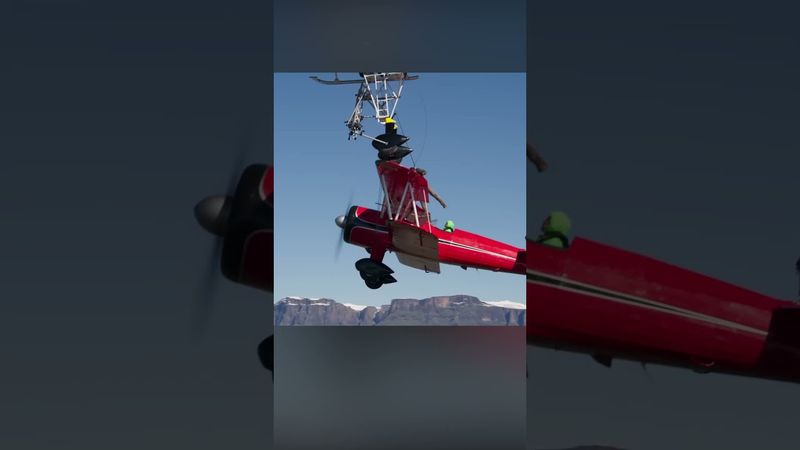 Behind the scenes of THAT Mission: Impossible stunt