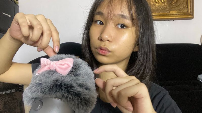 ASMR bug searching & plucking 🐜  (mouth sounds)