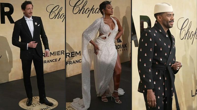 Celebrities arrive for annual Cannes amFAR fundraiser | AFP