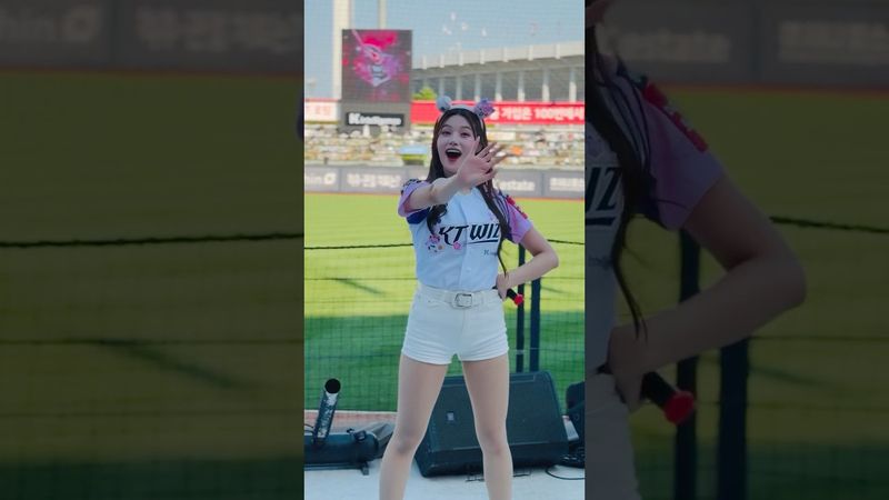 막찍어도 모델 예삐 #이예빈 #이예빈치어리더#ktwiz #kt위즈 #kt위즈치어리더