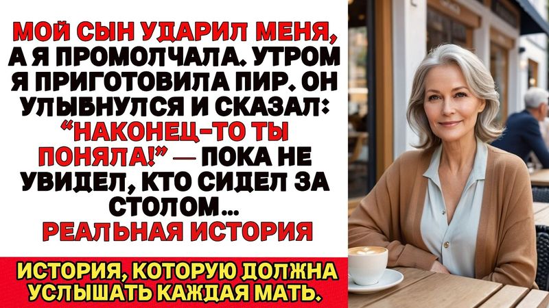 Мой сын поднял на меня руку. На следующее утро я подала ему завтрак... И правосудие свершилось.