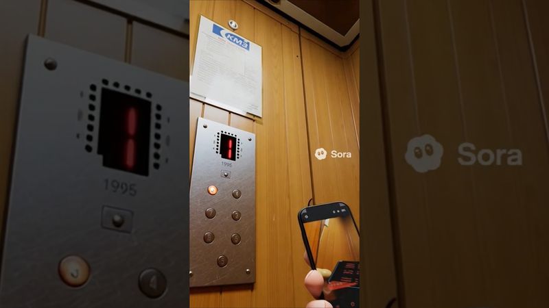 Буба снимает лифт КМЗ 1995г