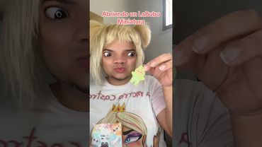 ABRIENDO UN LABUBU MINIATURA | Estaba delicioso 🤤😋