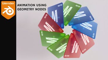 Animation in blender using geometry nodes - Tutorial