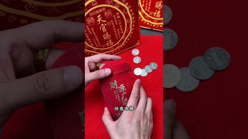 《招財紅包》錢包空空！想要讓錢追著你跑！你就這樣做！#民間習俗 #習俗風俗 #擺件 #國學文化 #富貴 #運勢 #正能量 #熱門 #玄學 #發財 #財富 #道家文化 #民間傳說 #傳承文化 #錢來