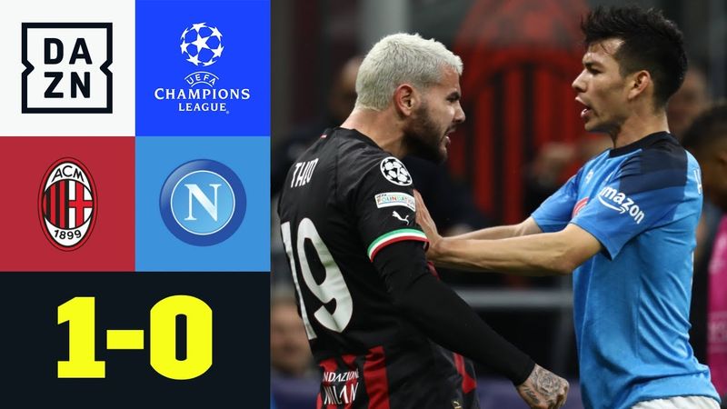 Nach der Packung in der Liga, nun die Revanche? AC Mailand - Neapel | UEFA Champions League | DAZN