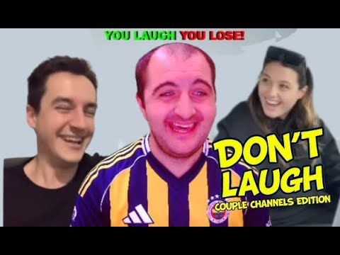 Try not to Laugh Challenge Couple Channels Edition (Sam & Monica)  - Reaction!