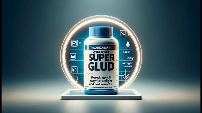 Спустя время . Как хранить супер клей цианоакрилат