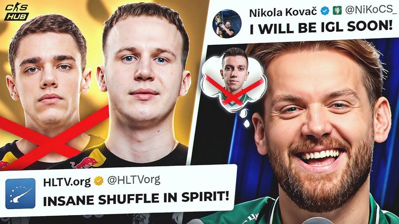 SPIRIT KICK ZONT1X! PAID $1,5 MILLION FOR TN1R? NIKO WILL BECOME AN IGL! CS NEWS, BLAST BOUNTY