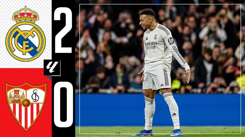 RESUMEN | Real Madrid 2-0 Sevilla | LaLiga