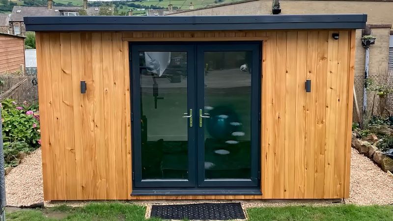 Construction of a Wooden Frame House far From the City - TIMELAPSE @thediyfix