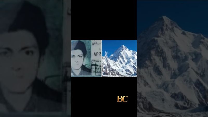 Intact body of missing father found on melting Pakistan glacier 28 years after he vanished