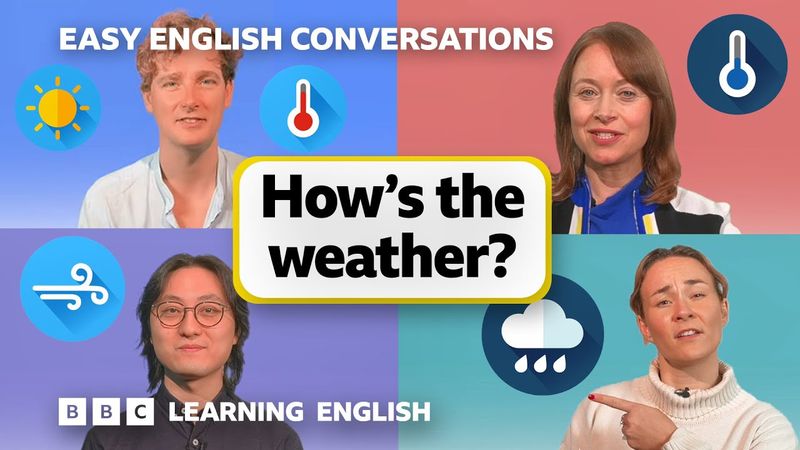 How's the weather? Easy English Conversations 💬 Episode 8