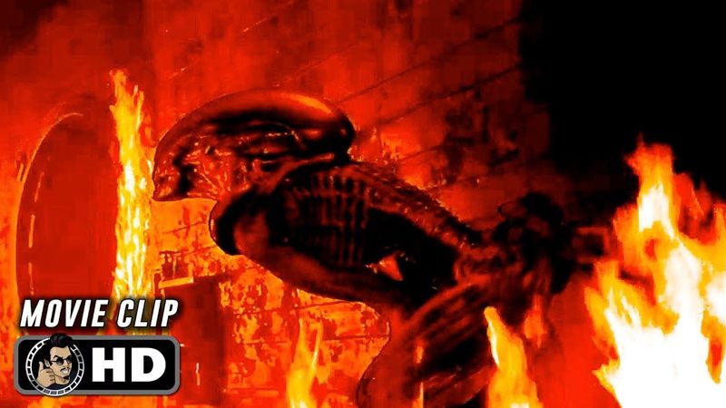 Fire Scene | ALIEN 3 (1992) Movie CLIP HD
