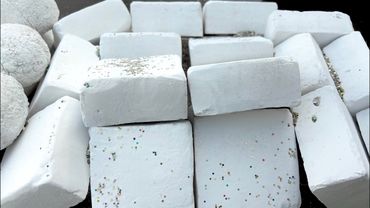 Welcome back/Masterpiece AGP pro fluffy soft blocks different type of crush+lots of glitter pouring