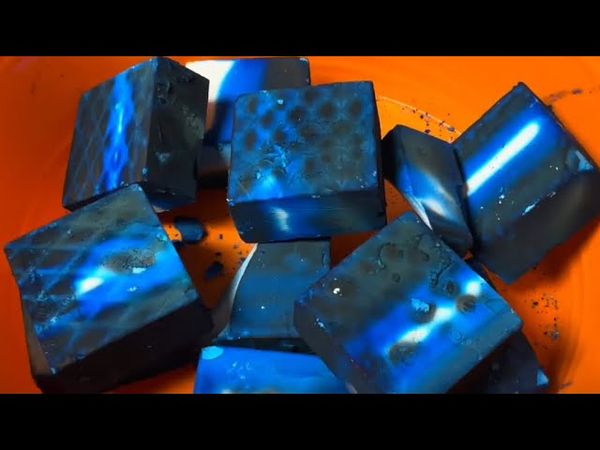 Dusty Blue Dip Dyed Gym Chalk Blocks 💙