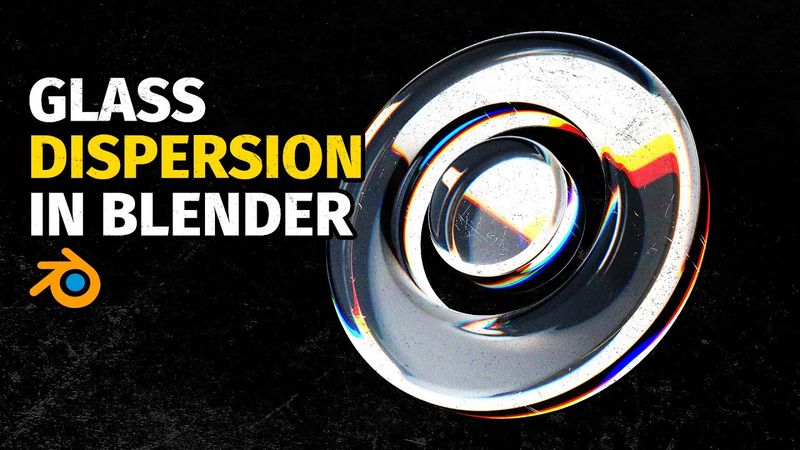 Realistic Glass Dispersion in Blender – Fast & Easy!