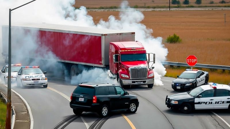 Когда Дальнобойщики Наводят Порядок на Дорогах