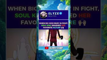 SOUL KING SMASHED BIG MOM'S FAV PICTURE💀 | #onepiece #anime #shorts #trending