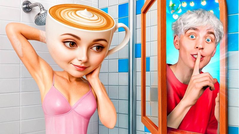 Construímos 3 Salas Secretas para Espiar a Bailarina Cappuccino!