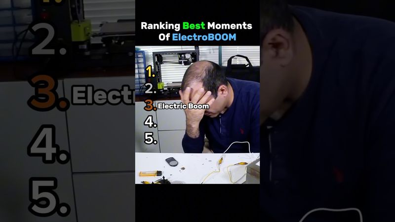 Momen ElectroBoom Terbaik Peringkat #shorts #lucu #peringkat