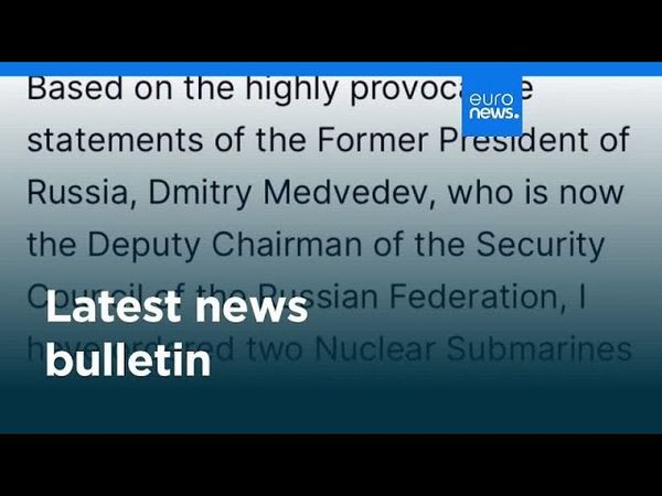Latest news bulletin | August 2nd, 2025 – Midday